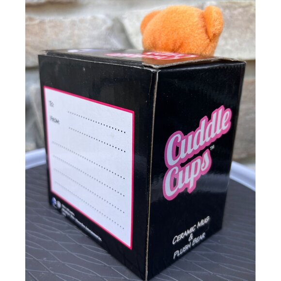 DC Comics Cuddle Cups 4" Ceramic Mug with Superman's Face & Plush Bear - Picture 6 of 8